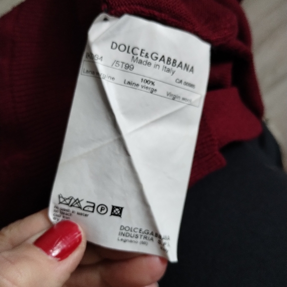 Dolce and Gabanna Sleevless Virgin Wool Top - Picture 6 of 13